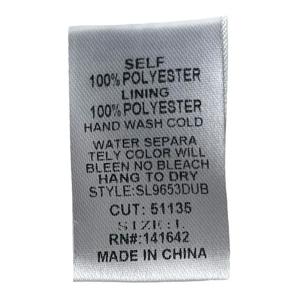 She + Sky Black and White Spotted Short Open Back Romper Women‎ Size Large NWT - Picture 9 of 10